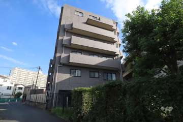 レーベンハイム元住吉パテラの外観(北西側から)