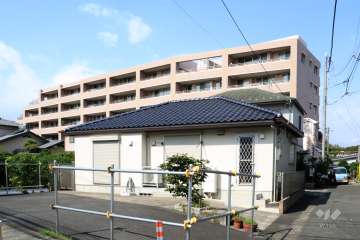 プランヴェール等々力緑地の外観(南側)