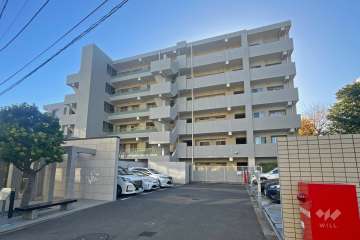 パークホームズ多摩川中丸子の外観（北西側から）