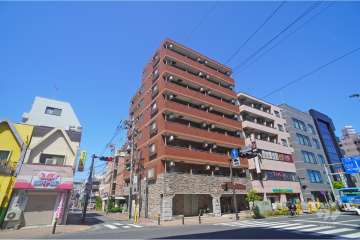 ガラシティ武蔵小杉の外観（南西側から）