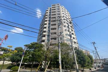 アトラスアリーナ武蔵新城ランドマークコートの外観（北西側から）