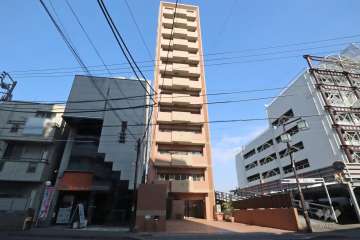 エグゼプリュート平間の外観(南西側から)　