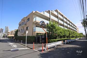 ガーデンズコート武蔵小杉の外観（北西側から）
