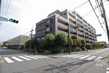 グランフォート元住吉の外観(北西側から)