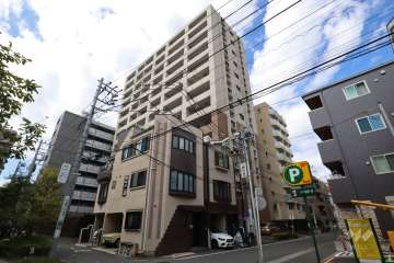 藤和シティホームズ新丸子の外観(南東側から)