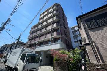 グリフィン元住吉の外観（北東側から）