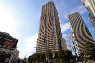 ザ・コスギタワーの外観(北東側から)