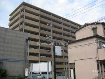 コスモ西宮グレイスアベニューの外観（南西側から）