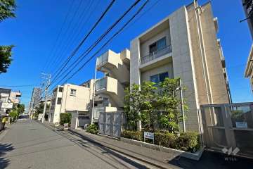 ブランズ武蔵小杉の外観(北西側から)