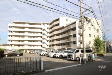 イニシア武蔵中原の外観（北西側から）