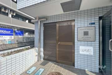 駐輪場の出入り口