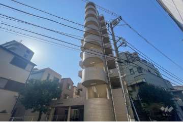 ストーク新丸子弐番館の外観（北西側から）