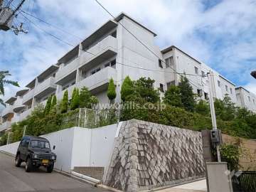 ナビールコート豊楽町の外観（南東側から）