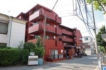 セザール武蔵新城の外観(北東側から)