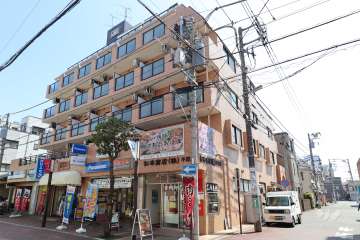 ライオンズマンション平間駅前第２の外観（北西側から）