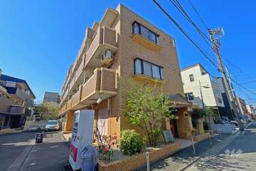 ライオンズマンション元住吉第5の外観（北東側から）