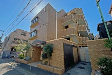 ライオンズマンション元住吉第5の外観（北西側から）