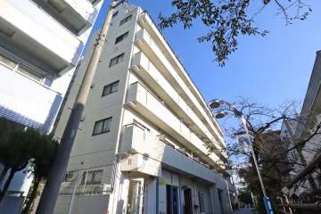 ホーユウパレス武蔵小杉の外観(北西側から)