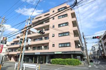 ゾンネンハイム元住吉の外観(南西側から)