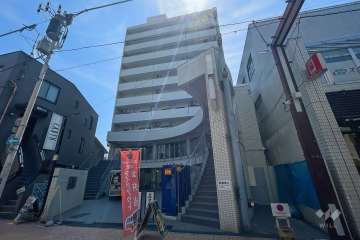 ライオンズプラザ元住吉の外観（北西側から）　