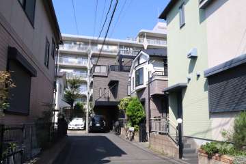 シャルマン武蔵中原の外観（南側から）