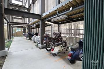 バイク置場