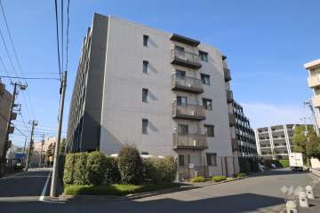 レーベン新川崎デュアリズム)の外観(南東側から)