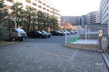 駐車場の出入り口