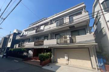 セザール新丸子の外観（北東側から）