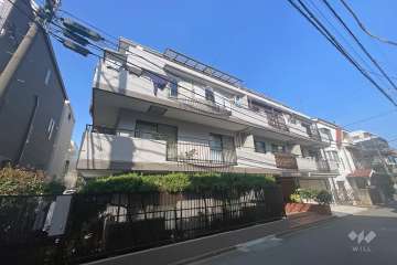 セザール新丸子の外観（南東側から）