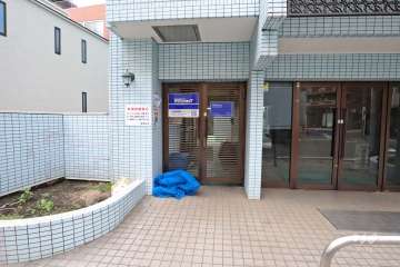 駐輪場の出入り口