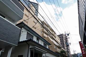 ダイアパレス武蔵小杉の外観（北西側から）
