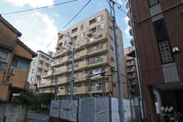 ダイアパレス武蔵小杉の外観（南東側から）