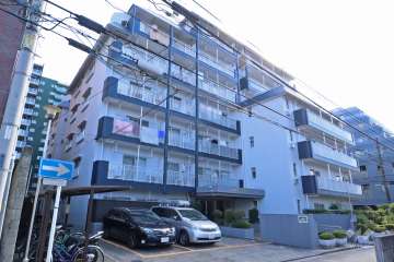 ニックハイム新丸子の外観（北西側から）