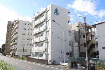 トップ新丸子第4の外観(北側から)