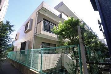 コスモ武蔵中原の外観（北西側から）