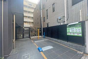 敷地内にあるコインパーキング