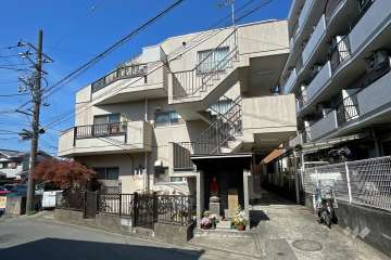 第3中原ハイツの外観（南東側から）