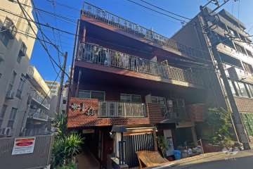 サンビーム小杉の外観（南西側から）