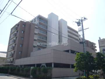 アルス西宮ルシーディアの外観（北西側から）