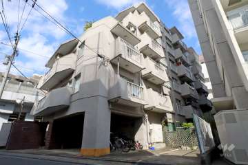 ニューハイツ小杉の外観(南東側から)