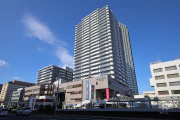 サンクレア池下の外観（南東側から）