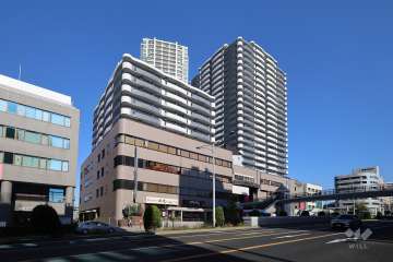 サンクレア池下の外観（南西側から）