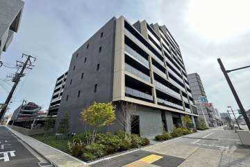 オープンレジデンシアナゴヤドーム前矢田の外観(南西側から)