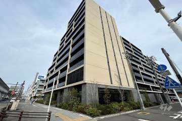 オープンレジデンシアナゴヤドーム前矢田の外観(南東側から)