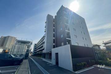 デュオヒルズ藤が丘の外観(北西側から)