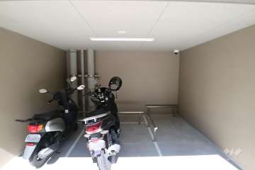 バイク置場