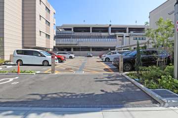 駐車場の出入口