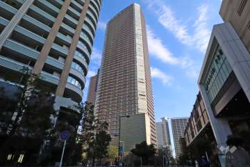 パークシティ武蔵小杉　ミッドスカイタワーの外観(南西側から)