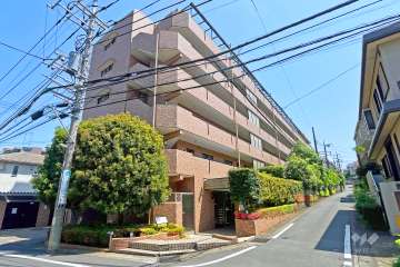 宮崎台南パークホームズの外観（北西側から）